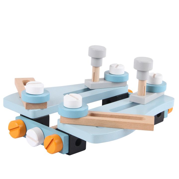 Ecotoys® Drveni set alata 52 elementa