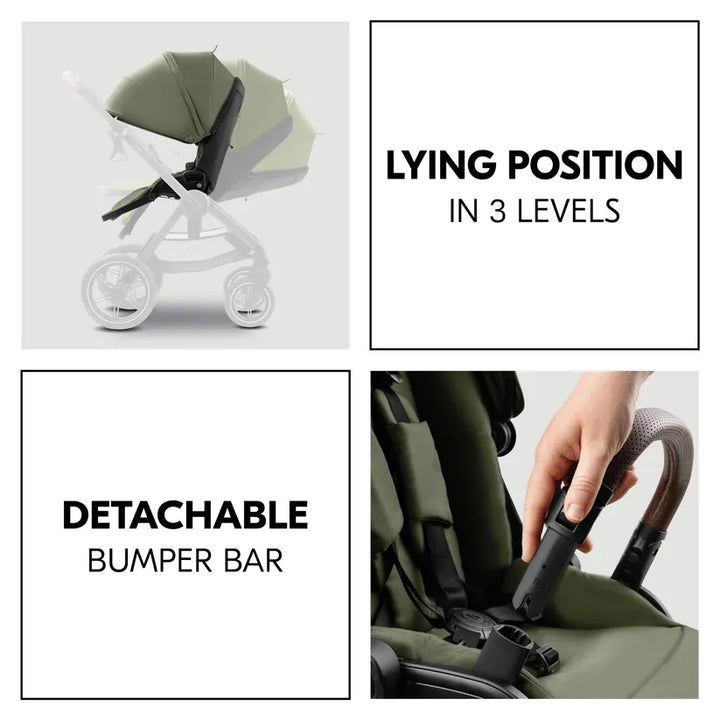 Hauck Comfort N Care Set Olive