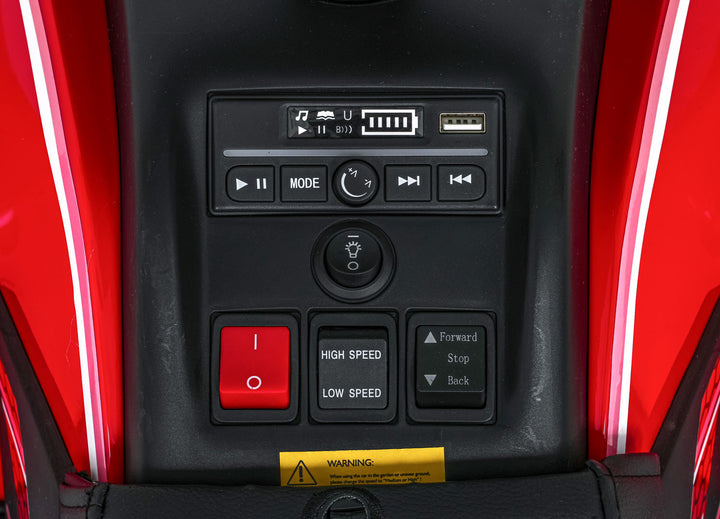 Quad Fast Wheel - Crvena