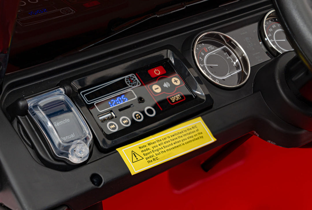 Jeep Wrangler Rubicon - Crvena