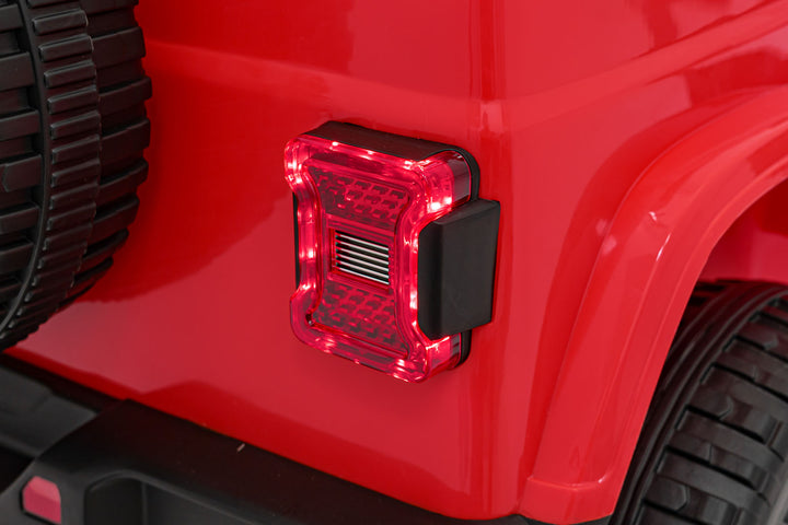 Jeep Wrangler Rubicon - Crvena