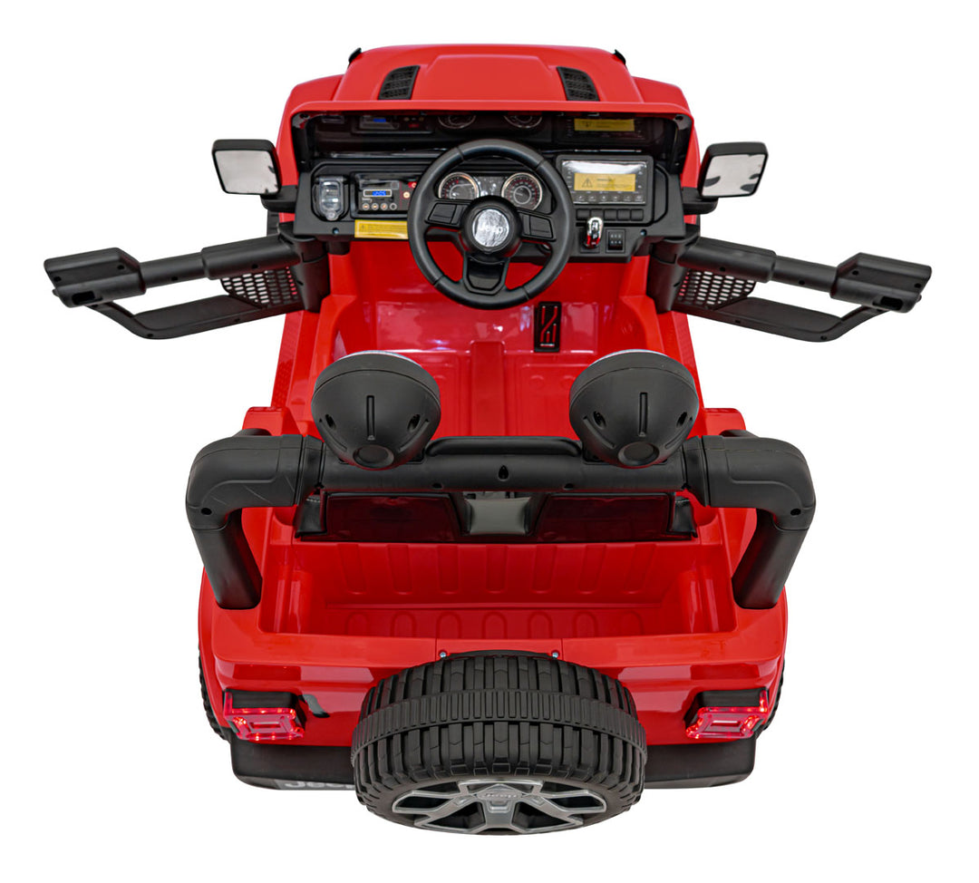 Jeep Wrangler Rubicon - Crvena