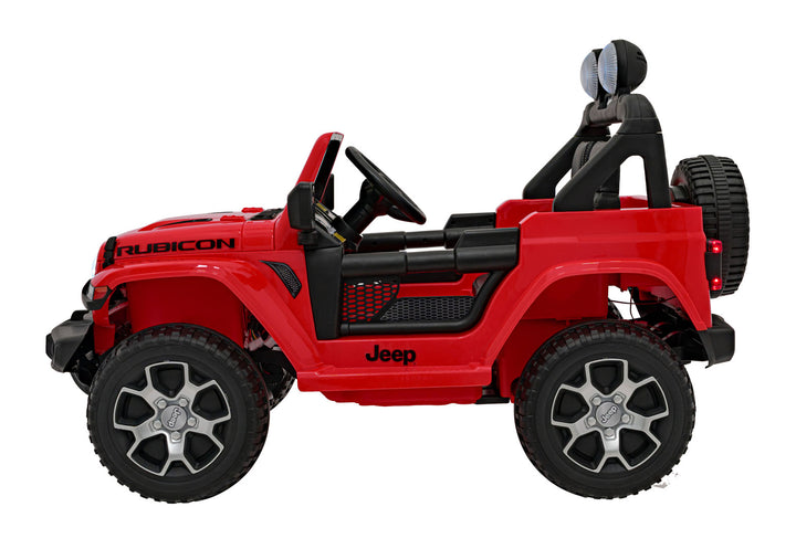 Jeep Wrangler Rubicon - Crvena