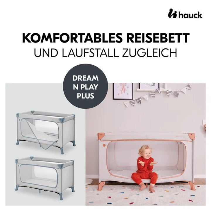 Hauck Dream N Play Plus Dusty Blue