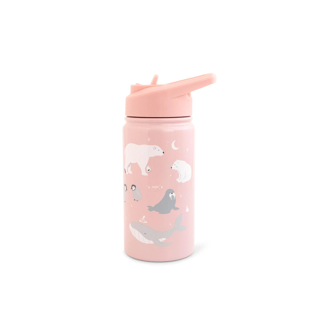 Termos boca sa slamkom 350 ml - Polaris Pink