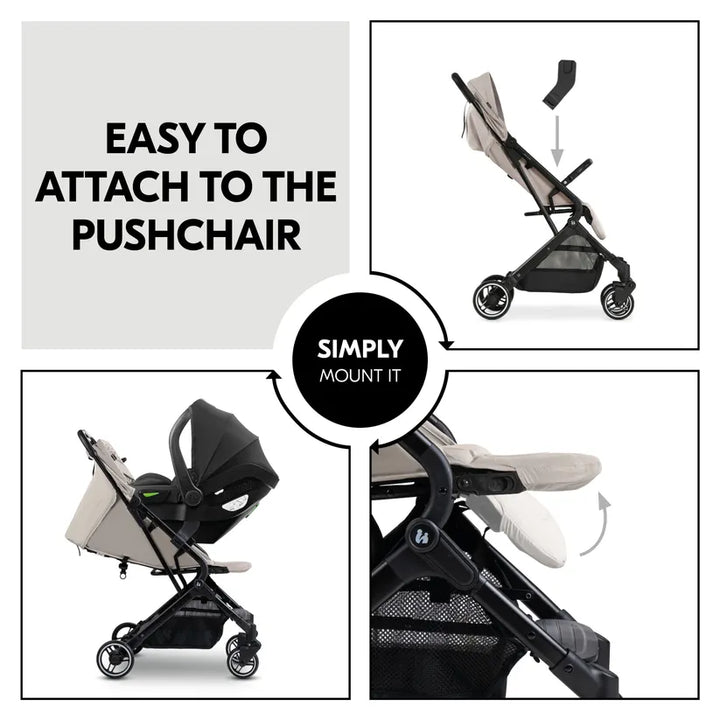 Hauck Travel N Care / Plus Universal Adapter Black