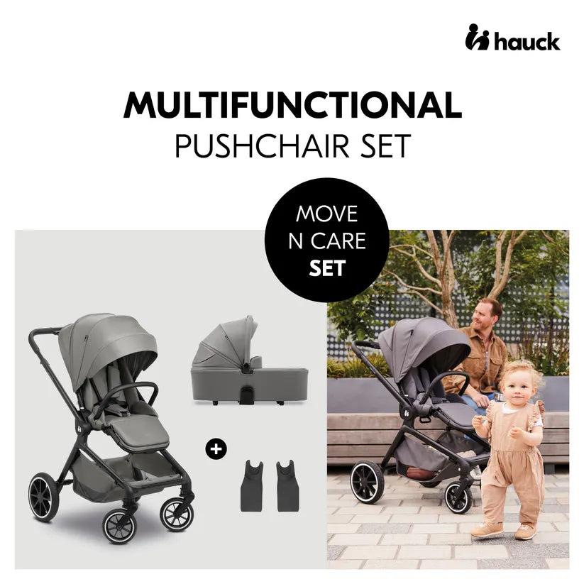 Hauck Move N Care Set Dark Grey
