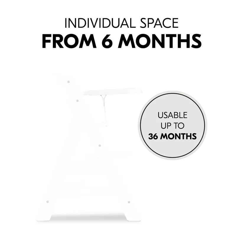 Hauck Alpha drveni pladanj White