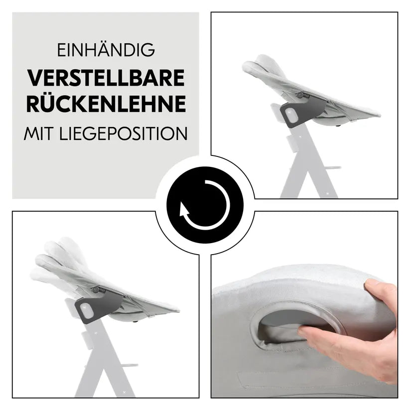 Hauck Alpha njihalica Premium Light Grey