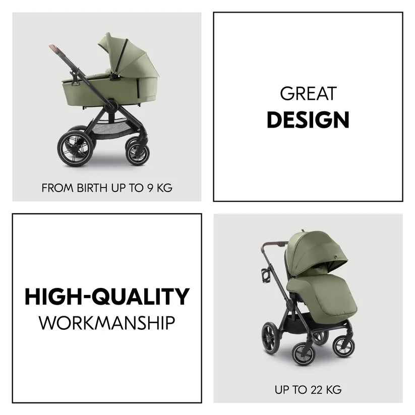 Hauck Comfort N Care Set Olive