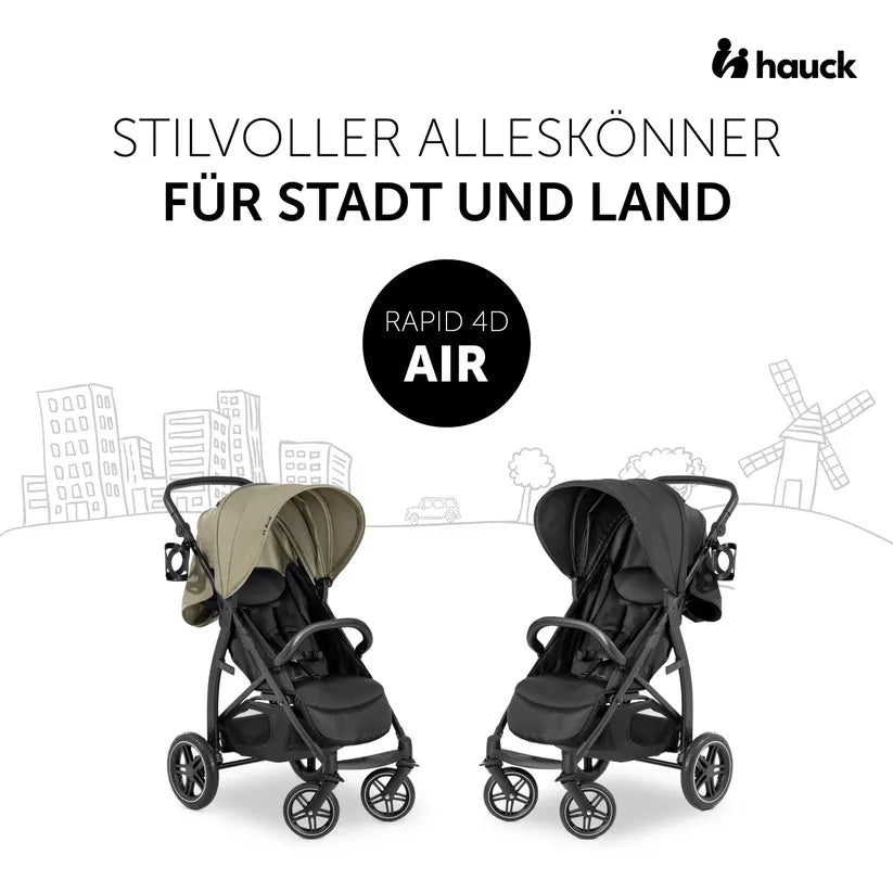 Hauck Rapid 4D Air Black