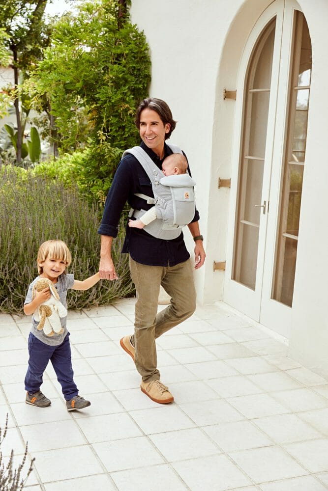 Ergobaby Adapt Soft Flex Mesh nosiljka, Pearl Grey
