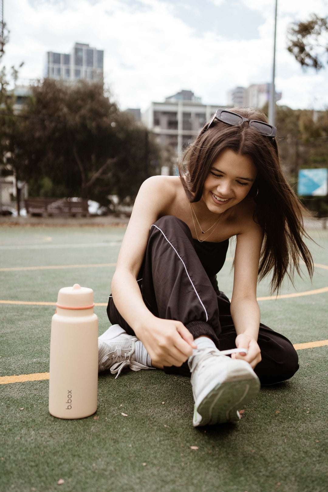 b.box Termo boca Flip Top, 1l - melon mist