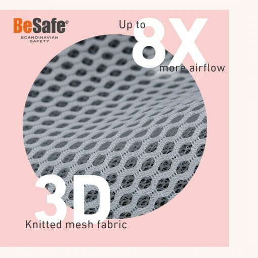 BeSafe autosjedalica iZi Go Modular X2 i-Size (40-75 cm), Antracit mesh, tamno siva