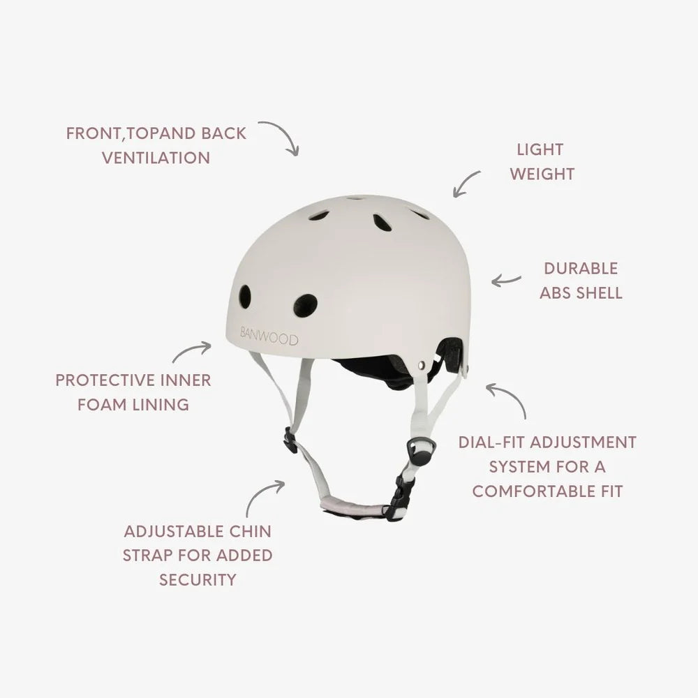 Banwood Eco kaciga Ivory