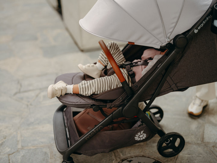 Ergobaby Metro 3 Deluxe kompaktna gradska kolica Pearl Grey