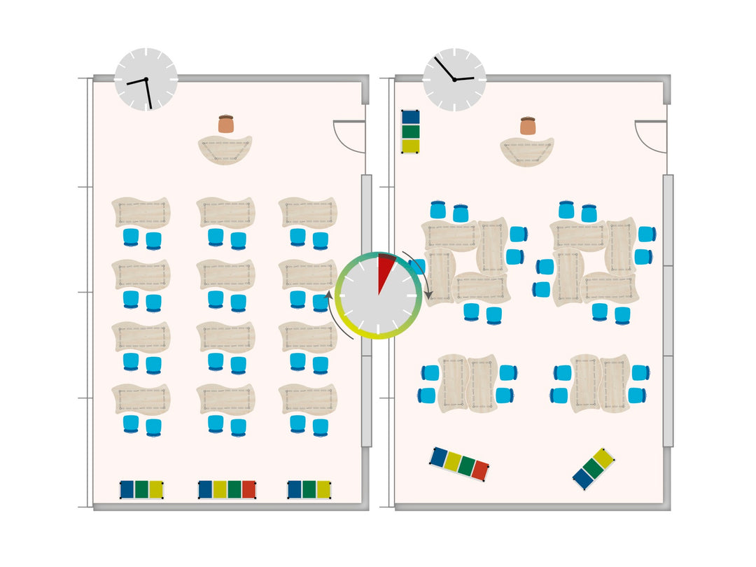 Modularni stol Puzzle