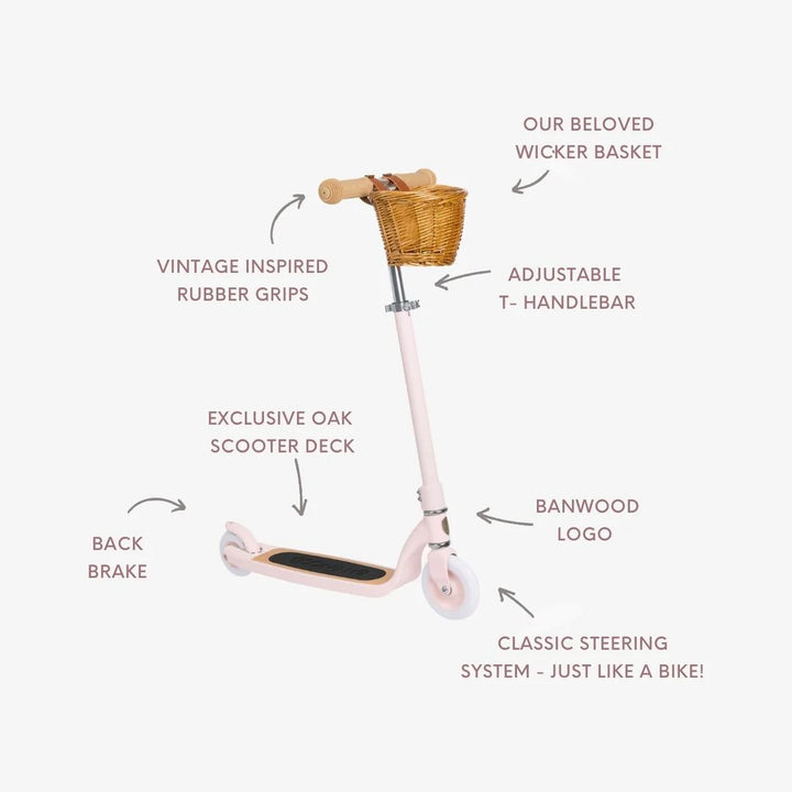 Banwood Maxi romobil Pink