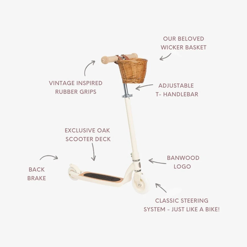 Banwood Maxi romobil Cream