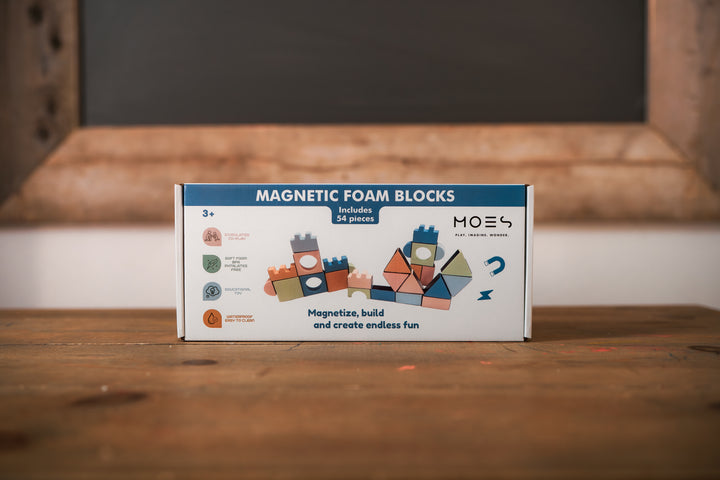 Moes Likovi za igru - Magnetic Building Blocks