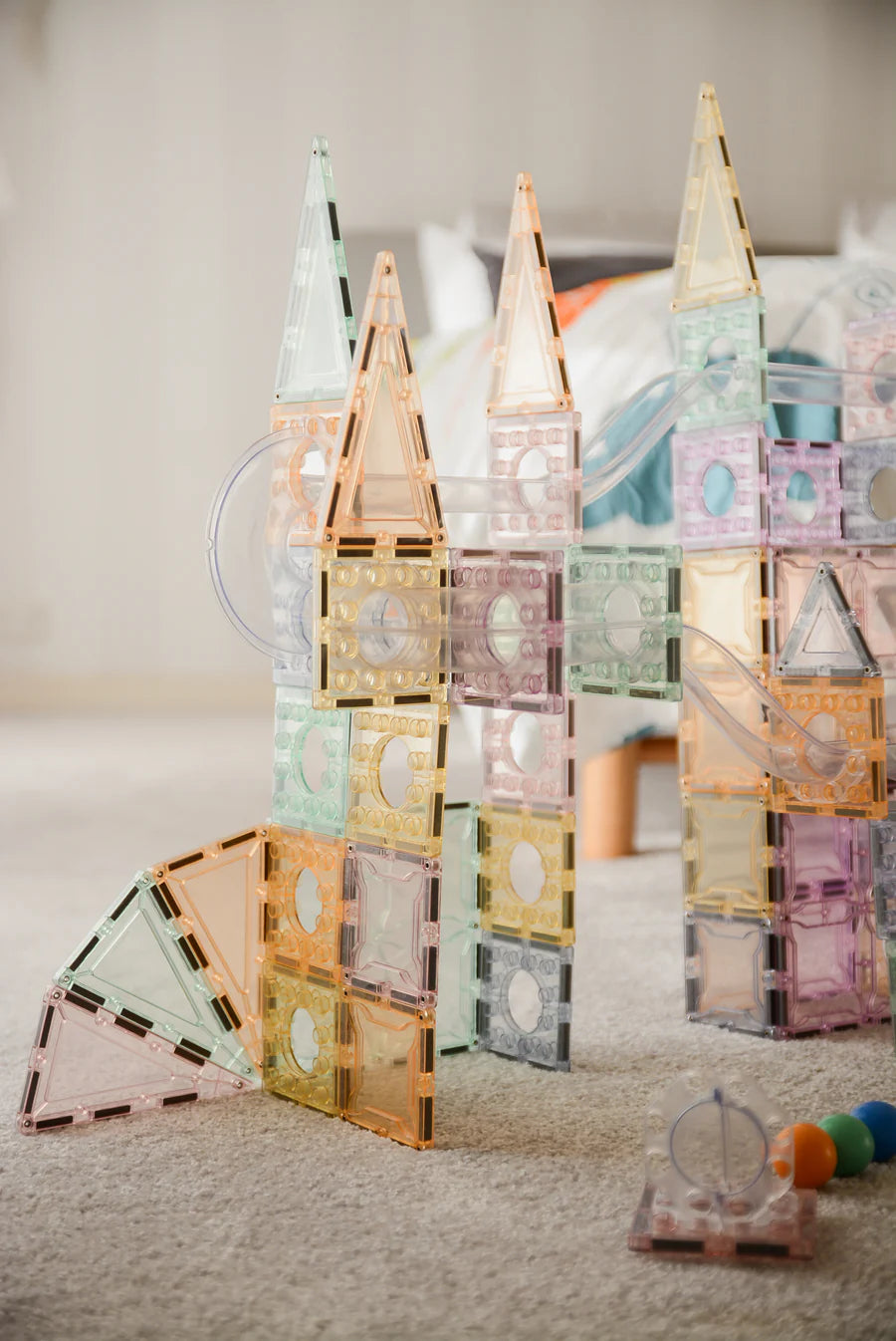 Magbrix Ball Run Pastel 98pcs