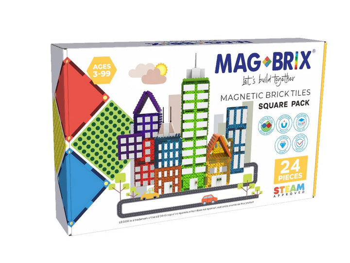 Magbrix small square 24pcs