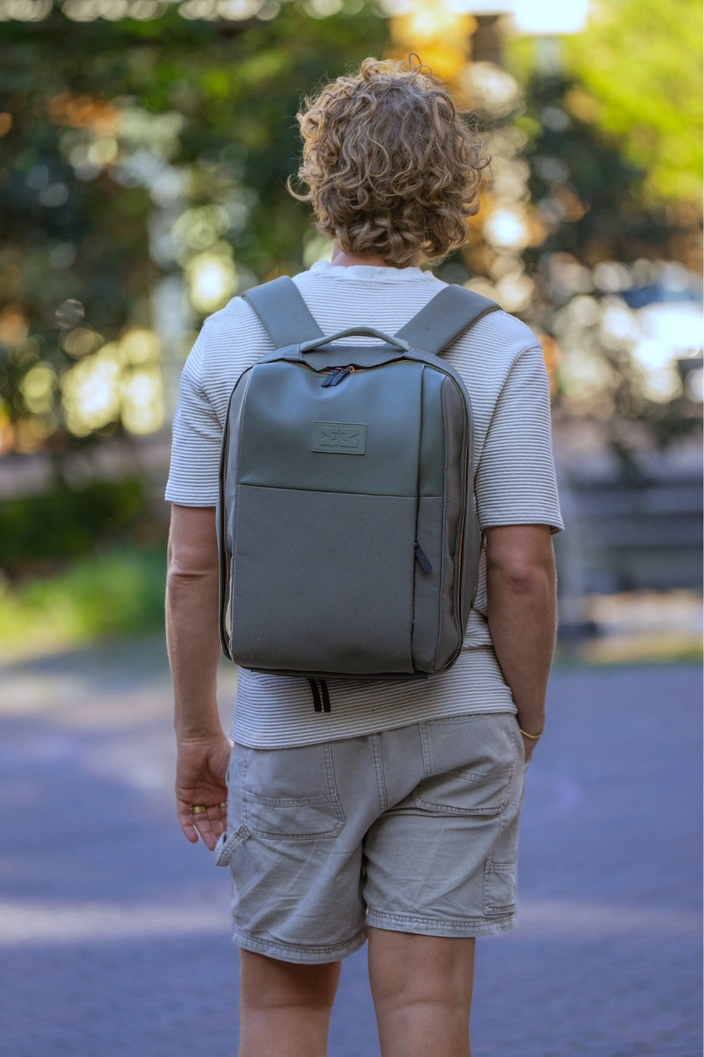 MiniMeis Ruksak - Olive Premium