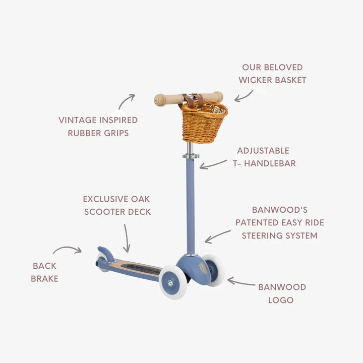 Banwood romobil Blue