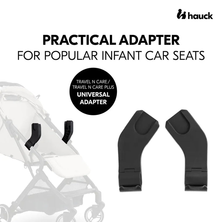 Hauck Travel N Care / Plus Universal Adapter Black