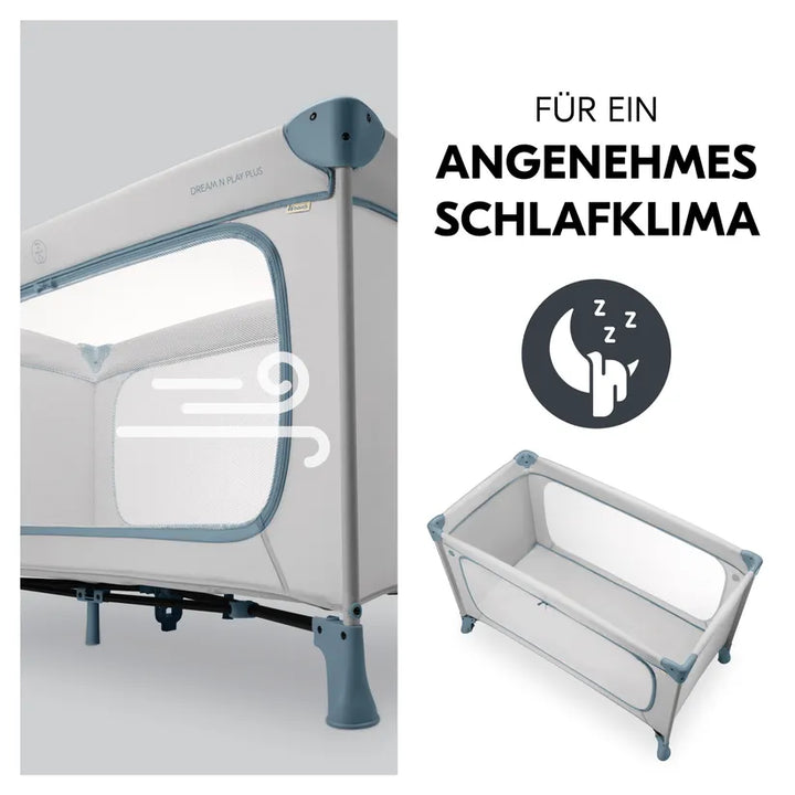 Hauck Dream N Play Plus Dusty Blue