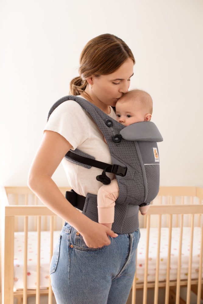 Ergobaby Adapt Soft Flex Mesh nosiljka, Graphite Grey