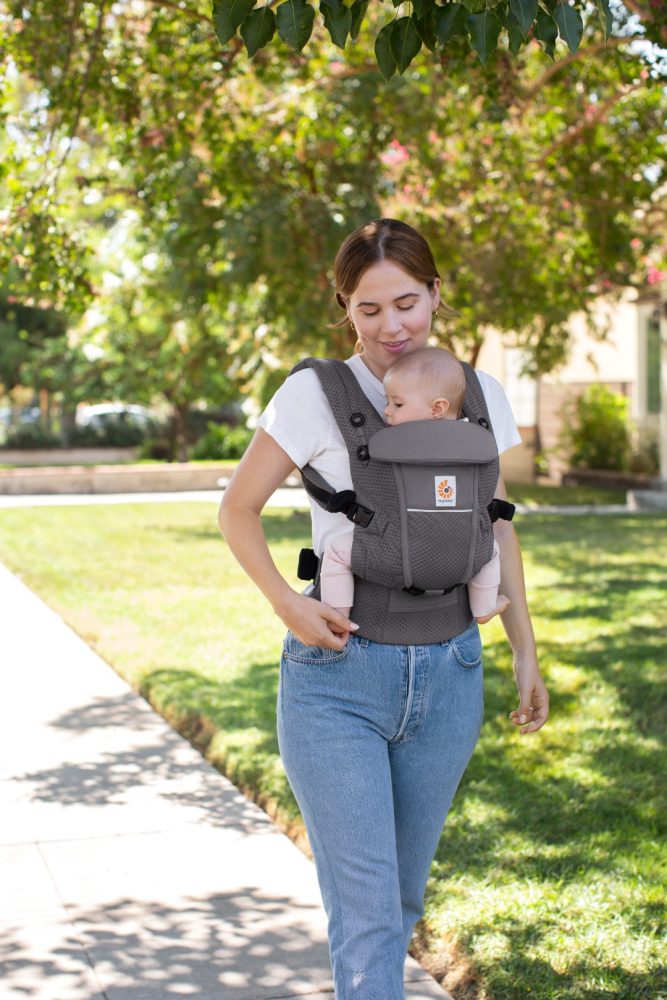 Ergobaby Adapt Soft Flex Mesh nosiljka, Graphite Grey