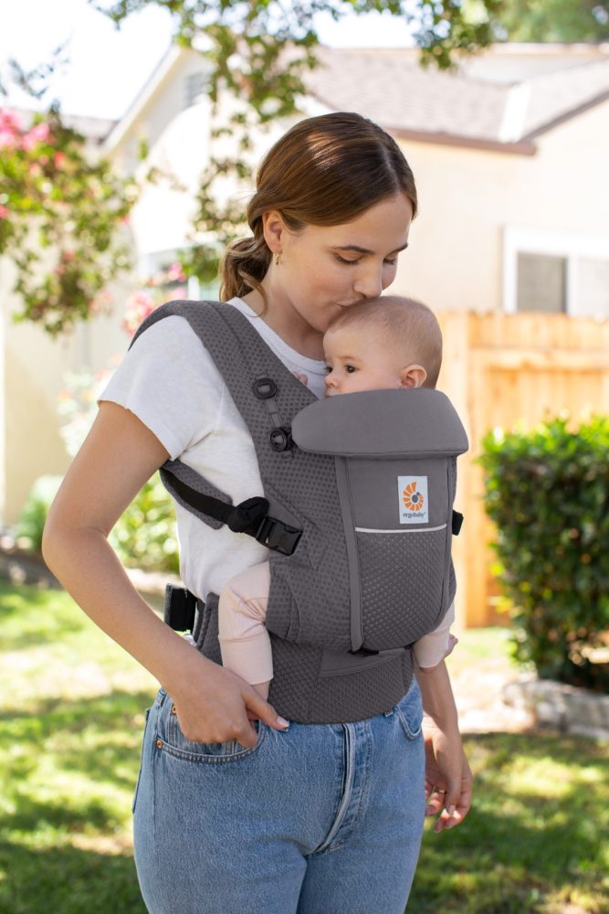 Ergobaby Adapt Soft Flex Mesh nosiljka, Graphite Grey