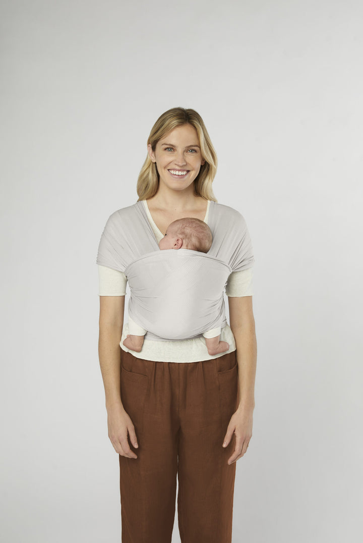 Ergobaby Aura marama, Sustainable Mesh Soft Grey