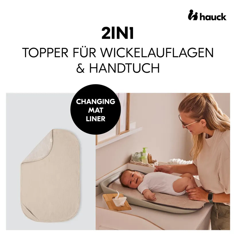 Hauck navlaka za podlogu za prematanje Beige