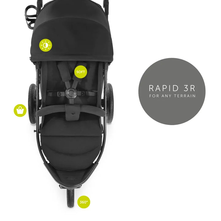 Hauck Rapid 3R Black