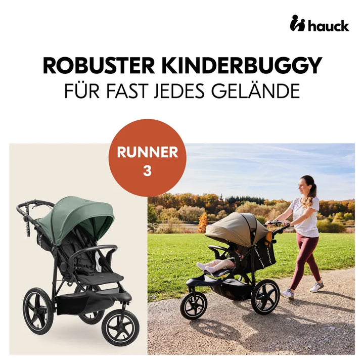 Hauck Runner 3 - Jungle Green