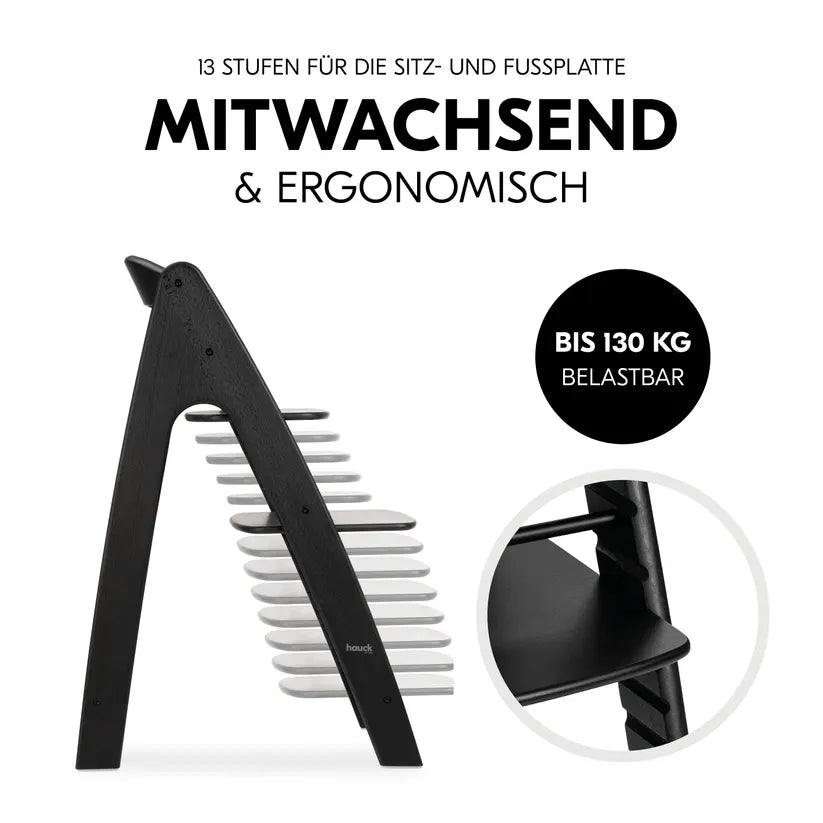 Hauck Arketa N Play Blackwashed