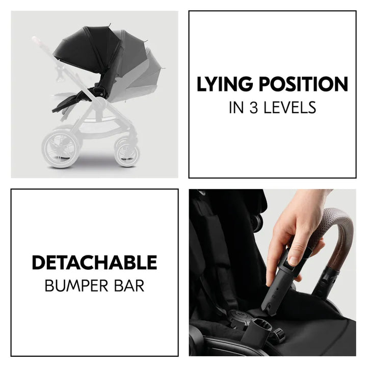 Hauck Comfort N Care Set Black