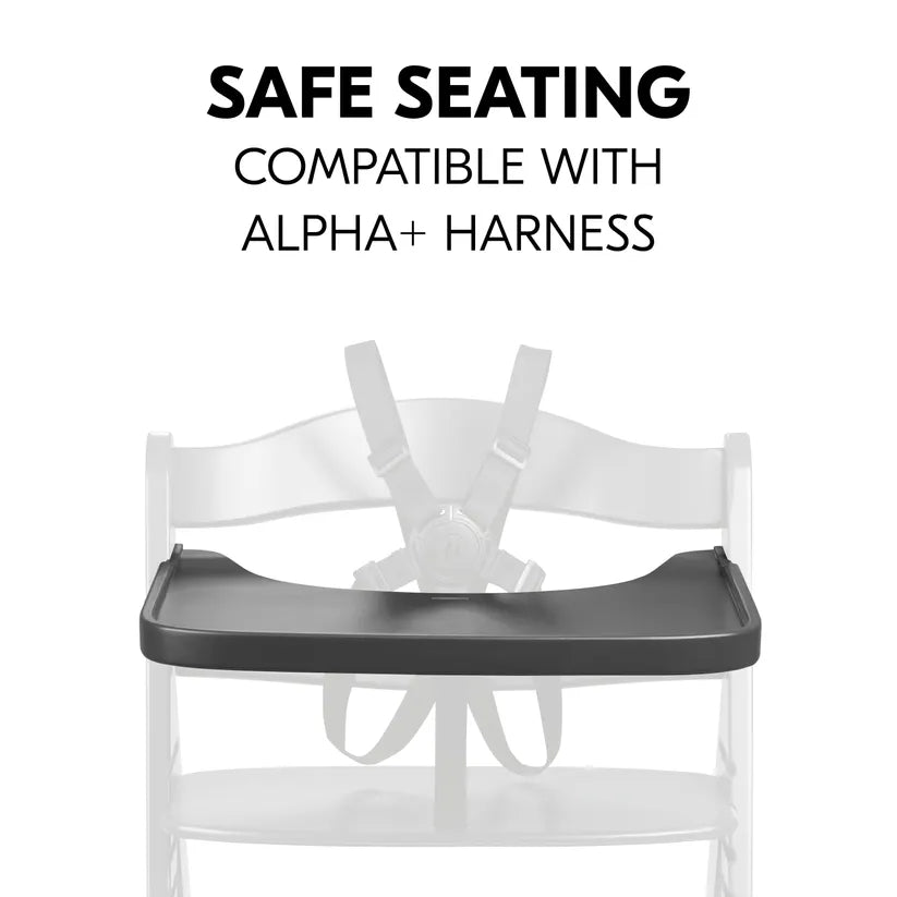 Hauck Alpha drveni pladanj Dark Grey