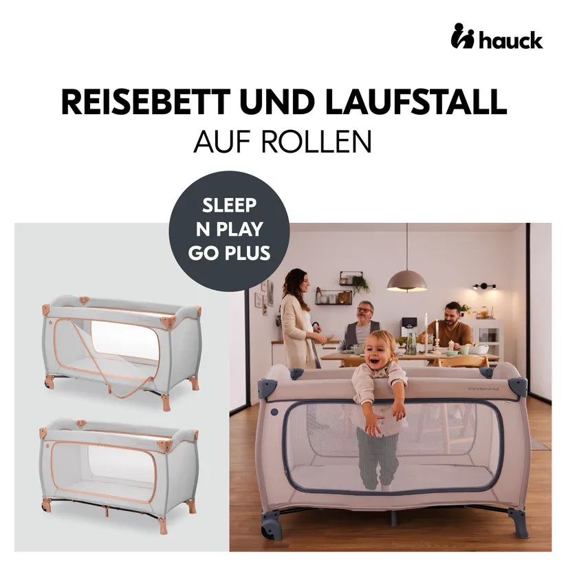 Hauck Sleep N Play Go Plus Dusty Cork