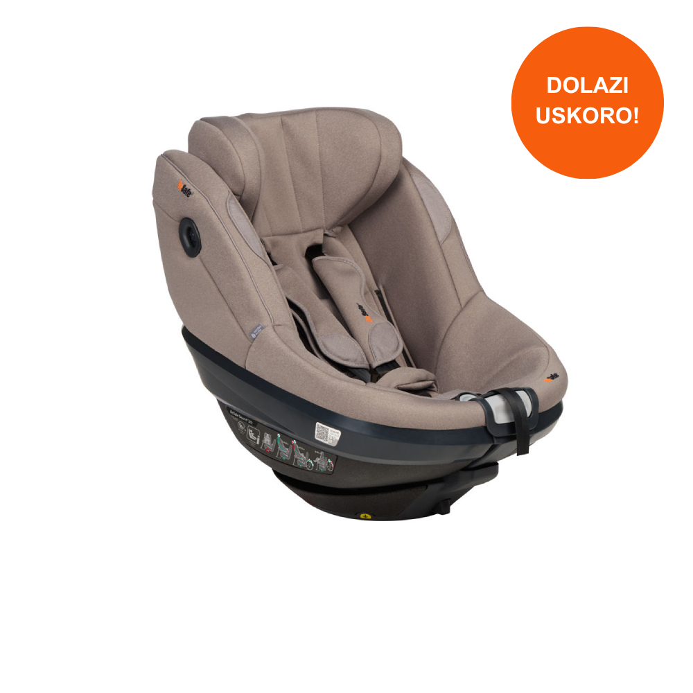 BeSafe autosjedalica Beyond2 360, Dark Sand SoftBreeze Default Title