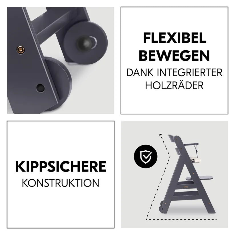 Hauck Beta+ Dark Grey