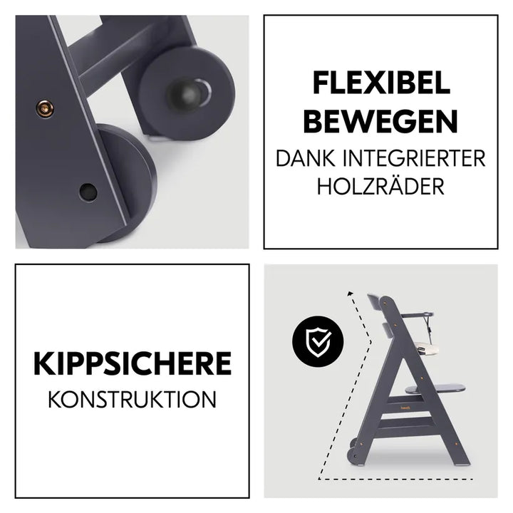 Hauck Beta+ Dark Grey