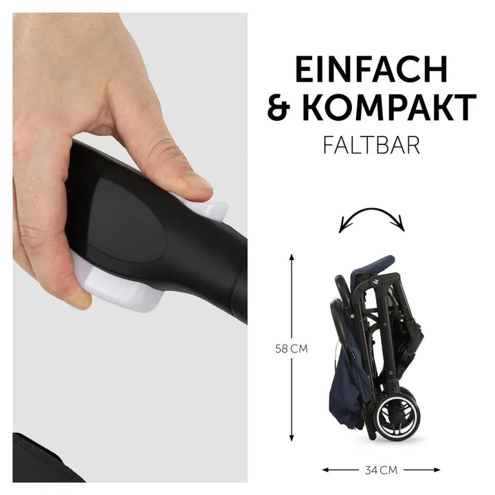 Hauck Travel N Care Dark Navy Blue