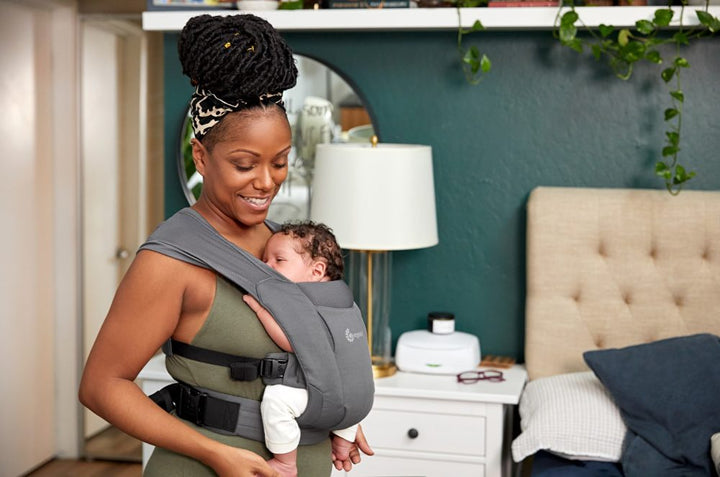 Ergobaby Embrace Soft Air Mesh nosiljka Washed Black