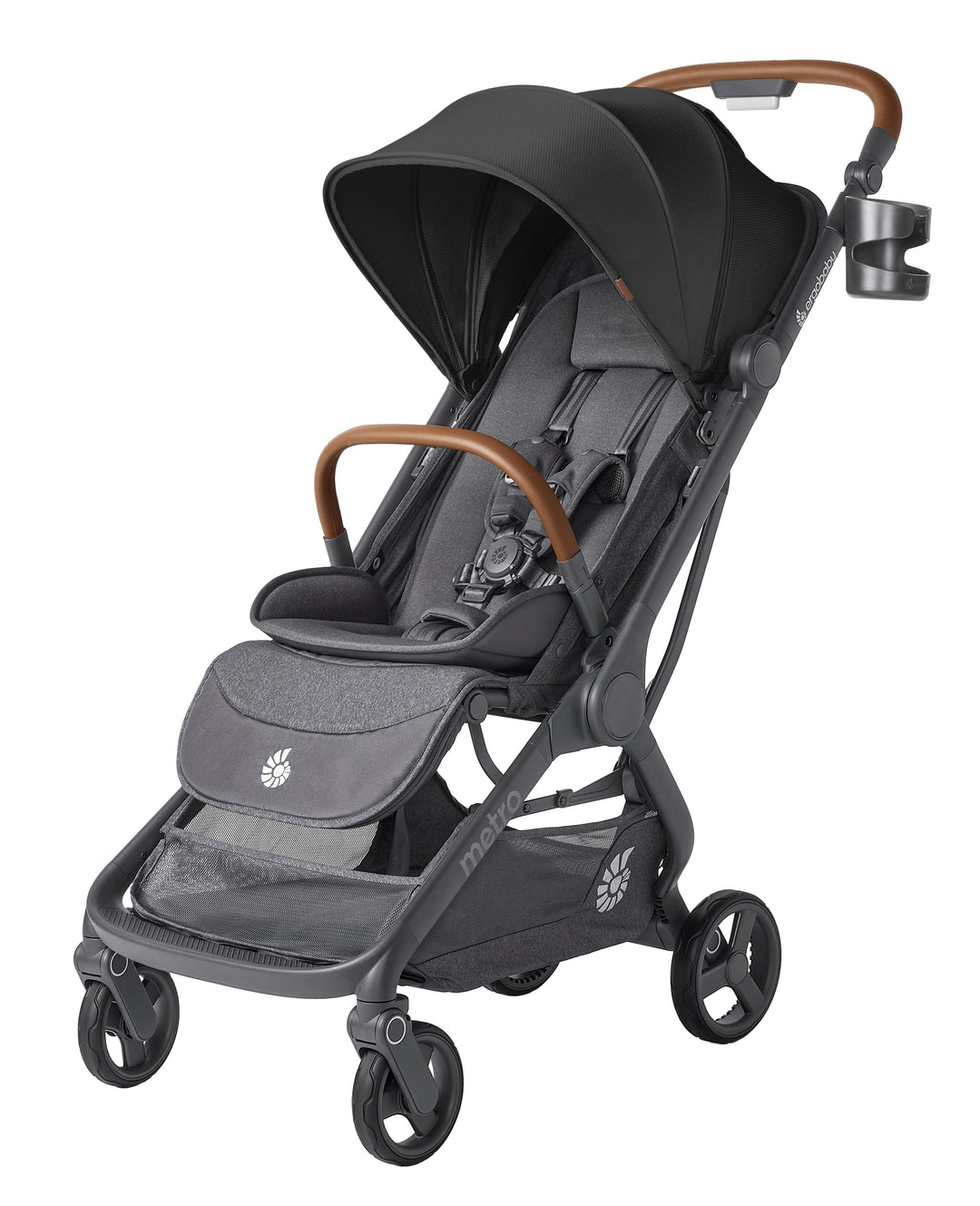 Ergobaby Metro 3 Deluxe kompaktna gradska kolica Jet Black