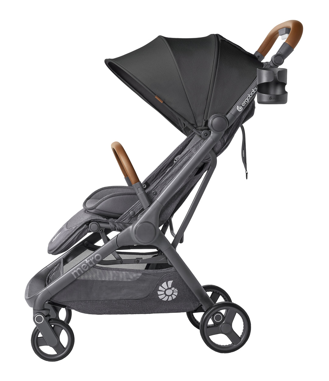 Ergobaby Metro 3 Deluxe kompaktna gradska kolica Jet Black
