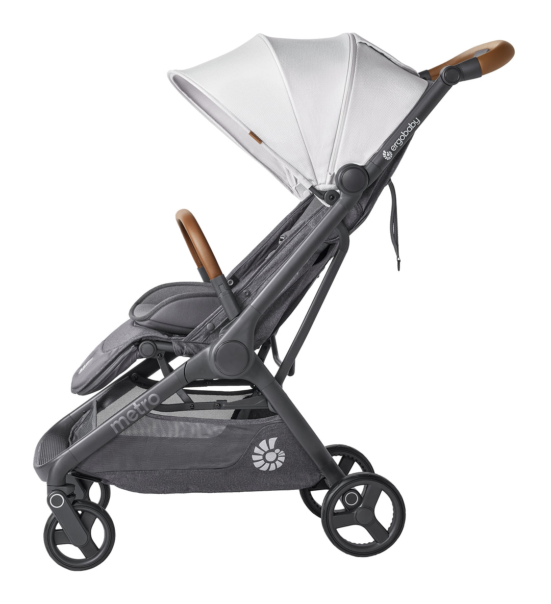Ergobaby Metro 3 Deluxe kompaktna gradska kolica Pearl Grey