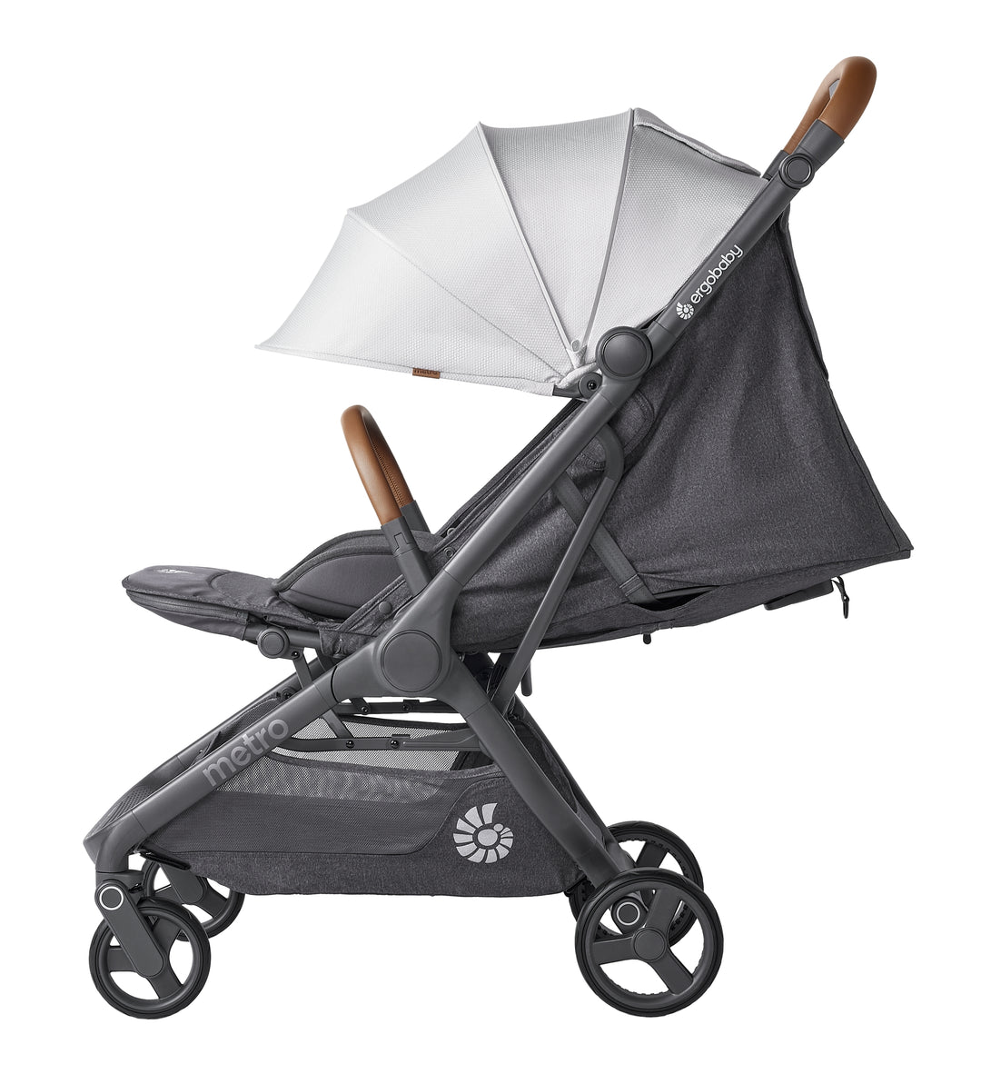 Ergobaby Metro 3 Deluxe kompaktna gradska kolica Pearl Grey
